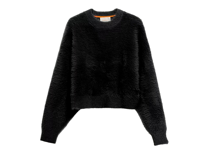 pull - ML - vetement femme - Coton - Noir - Gertrude