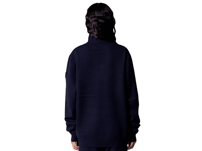 pull - ML - vetement homme - Coton - Bleu Marine - Gertrude5827802_5