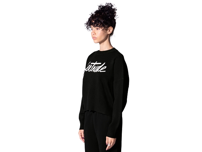 pull - ML - vetement femme - Textile - Noir - Gertrude5828001_3