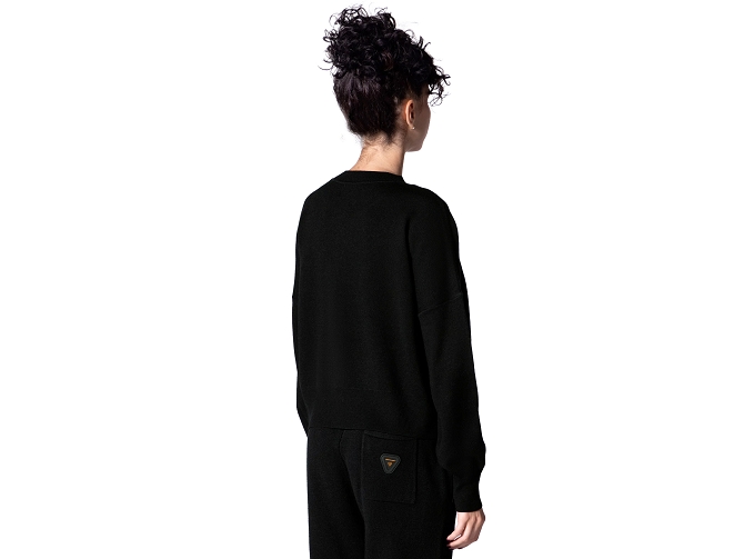 pull - ML - vetement femme - Textile - Noir - Gertrude5828001_4