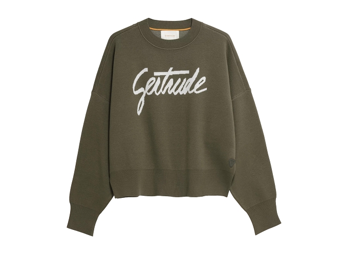 pull - ML - vetement femme - Textile - Kaki - Gertrude