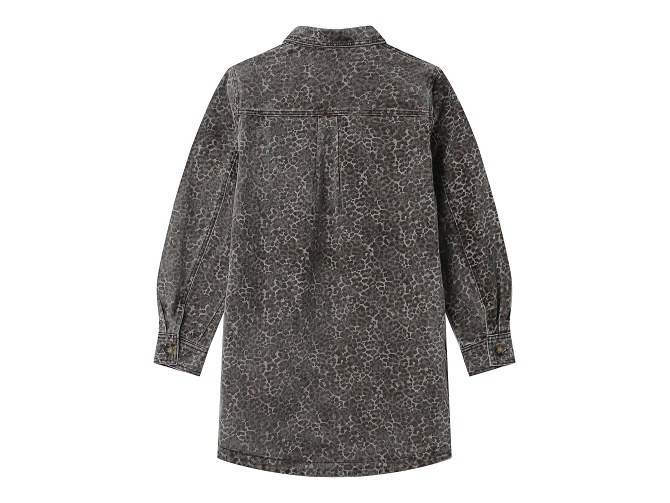 robe - COURTE - vetement femme - Coton - Kaki - Grace and mila5830901_5