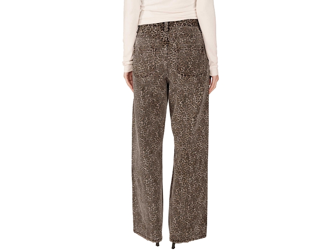 pantalon - DROIT - vetement femme - Coton - Léopard - Grace and mila5831501_5