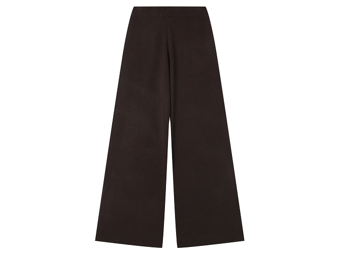 pantalon - DROIT - vetement femme - Textile - Marron - Grace and mila