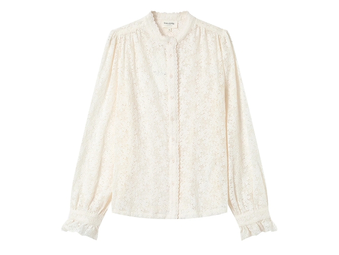 pull - ML - vetement femme - Coton - Beige - Grace and mila