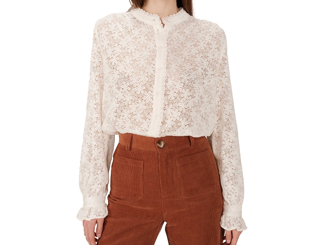 pull - ML - vetement femme - Coton - Beige - Grace and mila5832001_2