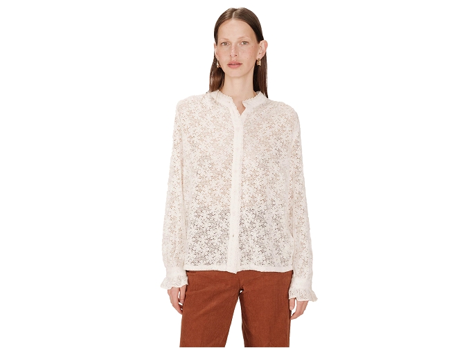 pull - ML - vetement femme - Coton - Beige - Grace and mila5832001_3