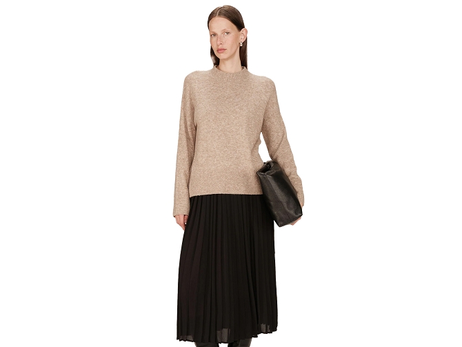 pull - ML - vetement femme - Textile - Beige - Grace and mila5832201_3