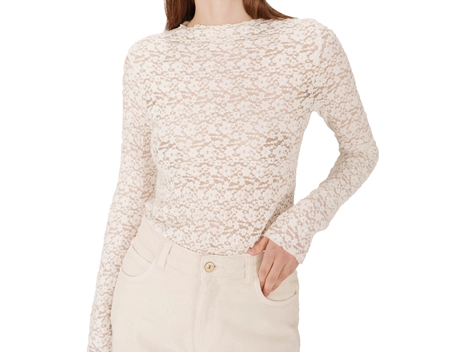 tee shirt - ML - vetement femme - Textile - Beige - Grace and mila5832401_2