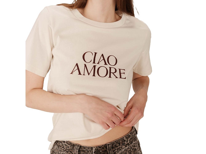 tee shirt - MC - vetement femme - Coton - Blanc - Grace and mila5832701_3