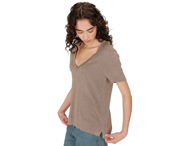 tee shirt - MC - vetement femme - Textile - Beige - Grace and mila5832801_3