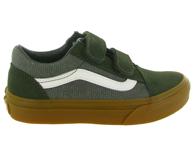 baskets et sneakers -  - junior garcon - Toile  - Vert - Vans5833701_2