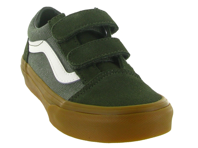 baskets et sneakers -  - junior garcon - Toile  - Vert - Vans5833701_3