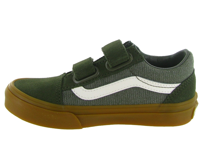 baskets et sneakers -  - junior garcon - Toile  - Vert - Vans5833701_4