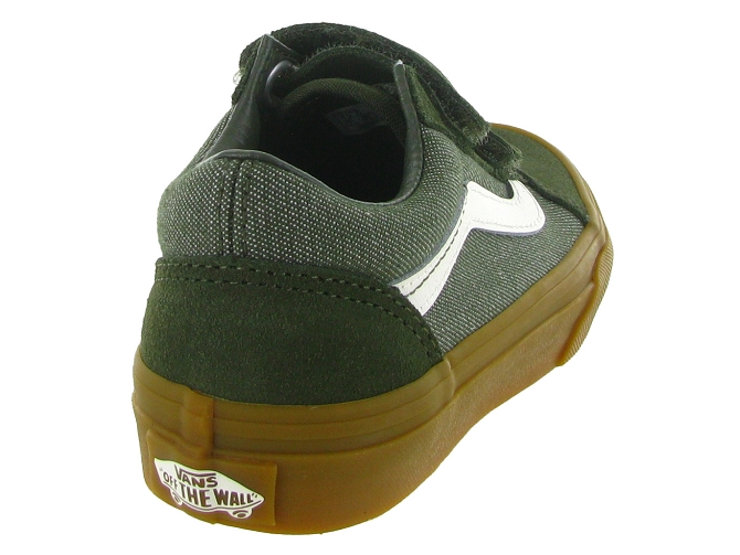 baskets et sneakers -  - junior garcon - Toile  - Vert - Vans5833701_5