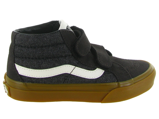 baskets et sneakers -  - junior garcon - Toile  - Noir - Vans5833801_2