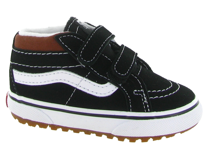 baskets et sneakers -  - bebe garcon - Toile  - Noir - Vans