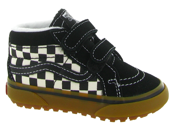 baskets et sneakers -  - bebe garcon - Toile  - Noir - Vans