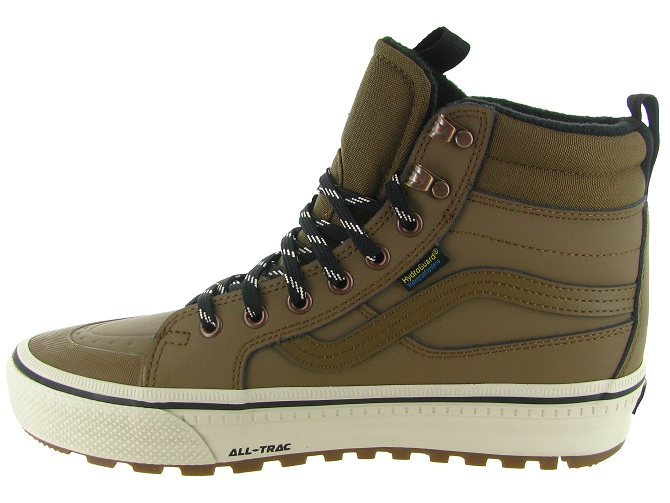 baskets et sneakers - Montante - homme - Toile  - Marron - Vans5835201_4