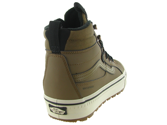 baskets et sneakers - Montante - homme - Toile  - Marron - Vans5835201_5