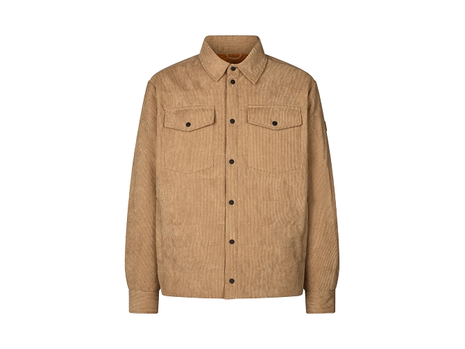 chemise - MC - vetement homme - Coton - Beige - Save the duck