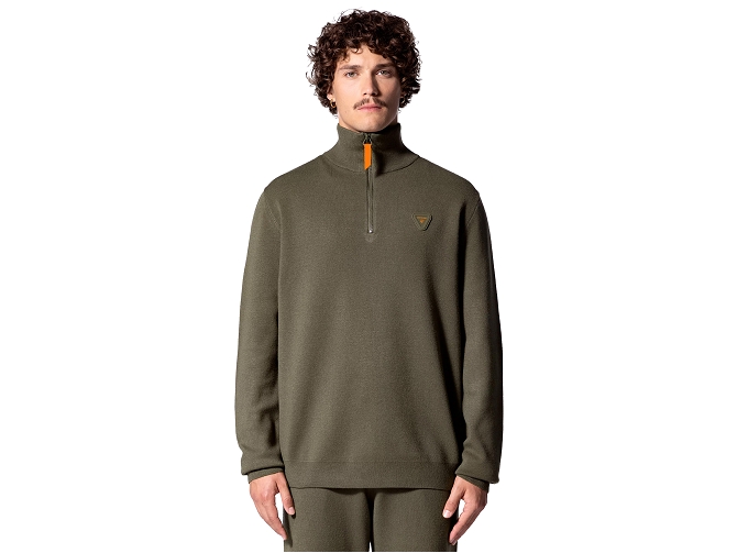 pull - ML - vetement homme - Coton - Kaki - Gertrude5838002_2