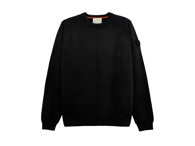 pull - ML - vetement homme - Coton - Noir - Gertrude