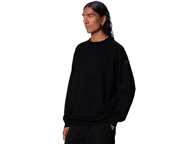 pull - ML - vetement homme - Coton - Noir - Gertrude5838101_3