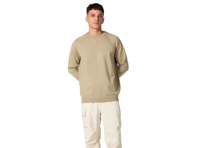 pull - MANCHE LONGUE - vetement homme - Coton - Gris - Gertrude5838103_2