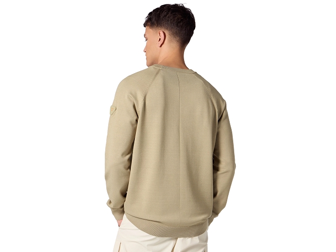 pull - MANCHE LONGUE - vetement homme - Coton - Gris - Gertrude5838103_4