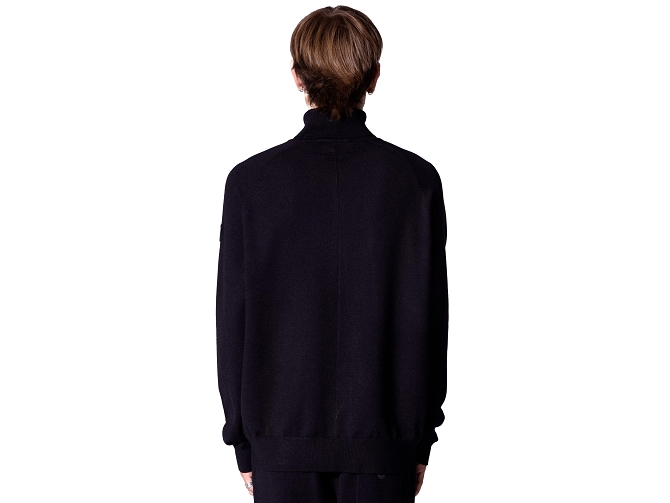 pull - ML - vetement homme - Coton - Noir - Gertrude5838201_4