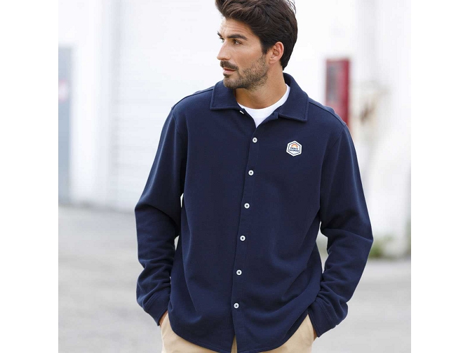 chemise - ML - vetement homme - Textile - Bleu - French disorder5839401_3