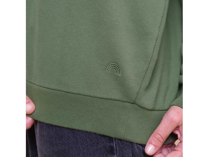 sweat - SANS CAPUCHE - vetement femme - Textile - Kaki - French disorder5840001_3