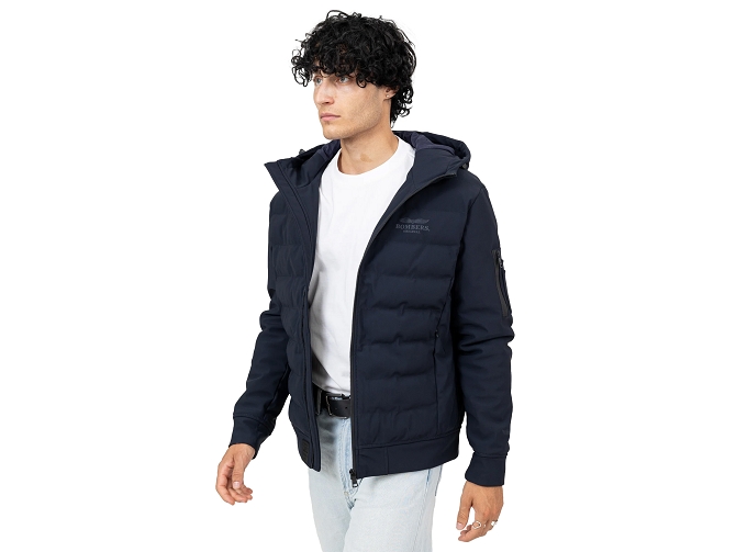 veste - BOMBER - vetement homme - Toile  - Bleu Marine - Bombers original5840801_2