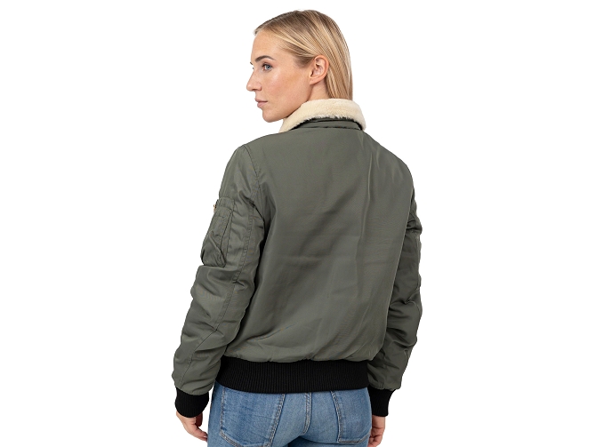 veste - BOMBER - vetements mixte - Toile  - Kaki - Bombers original5841001_4