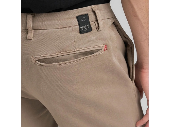 pantalon - JEANS - vetement homme - Coton - Beige - Replay5841503_5