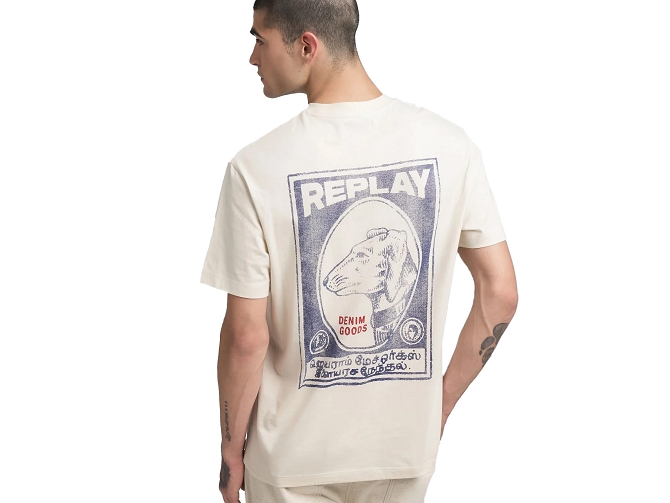 ts - MC - vetement homme - Coton - Multicolor - Replay5842001_5