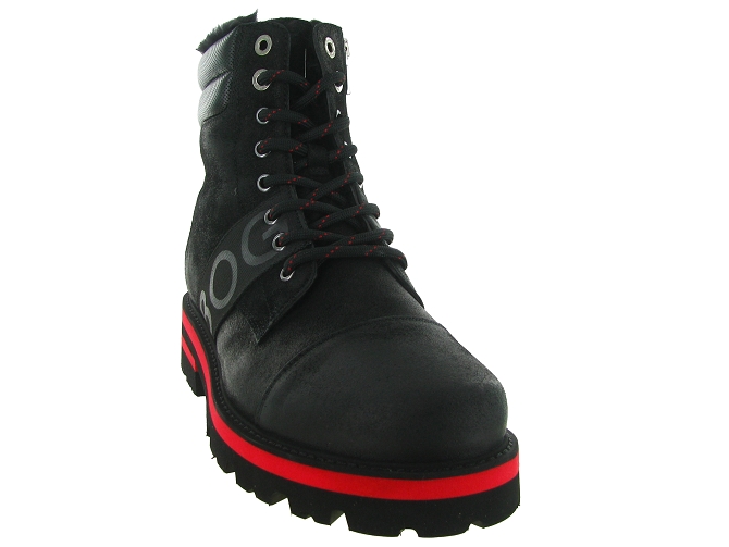 apres ski bottes fourrees - Bottine chaude - homme - Cuir - Noir - Bogner5847601_3