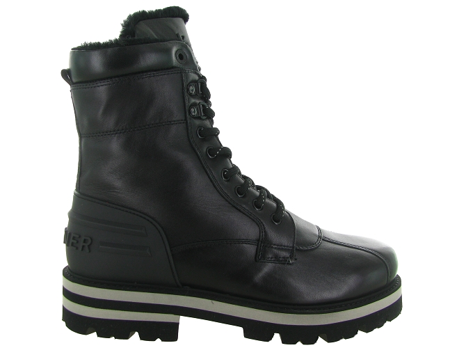 apres ski bottes fourrees - Bottine chaude - homme - Cuir - Noir - Bogner5847701_2