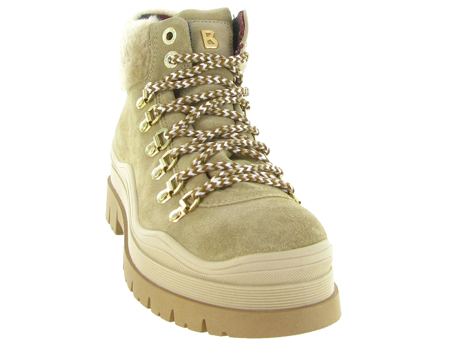 apres ski bottes fourrees - Botte fourrée - femme - Cuir - Beige - Bogner5847801_3
