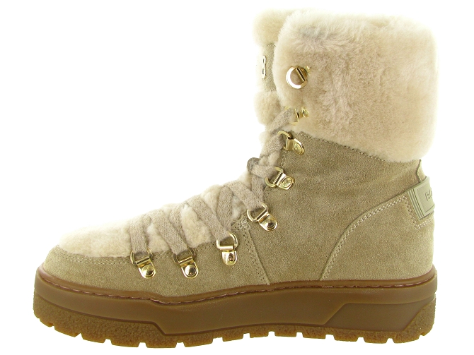 apres ski bottes fourrees - Botte fourrée - femme - Cuir - Beige - Bogner5847901_4