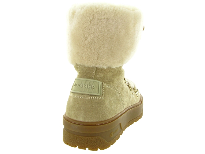 apres ski bottes fourrees - Botte fourrée - femme - Cuir - Beige - Bogner5847901_5