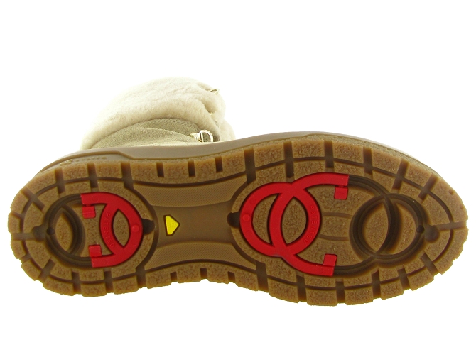 apres ski bottes fourrees - Botte fourrée - femme - Cuir - Beige - Bogner5847901_6