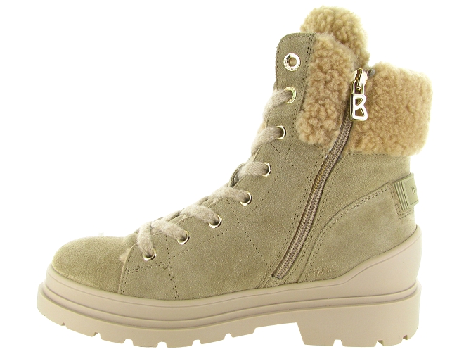apres ski bottes fourrees - Botte fourrée - femme - Cuir - Beige - Bogner5848001_4