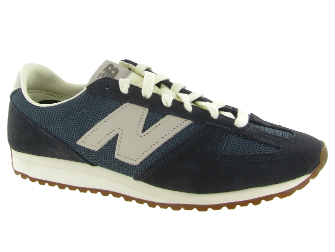 baskets et sneakers - Tendance - homme - Nubuck - Bleu Marine - New balance