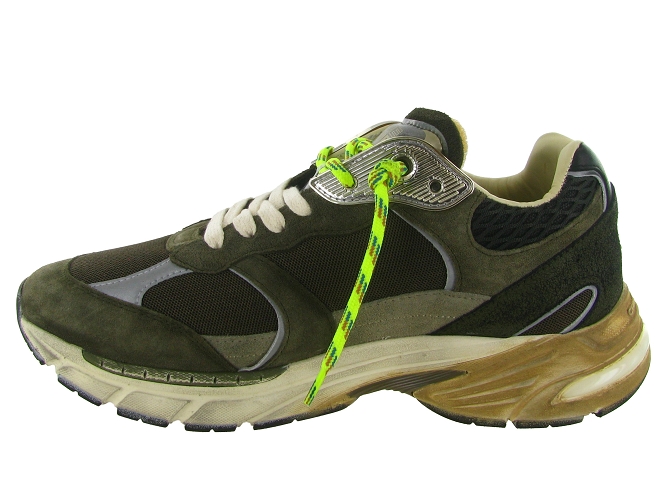 baskets et sneakers - Tendance - homme - Cuir - Marron - Crime london5850801_4