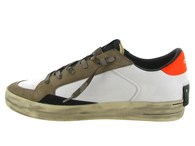 baskets et sneakers - Tendance - homme - Cuir - Noir - Crime london5851101_4