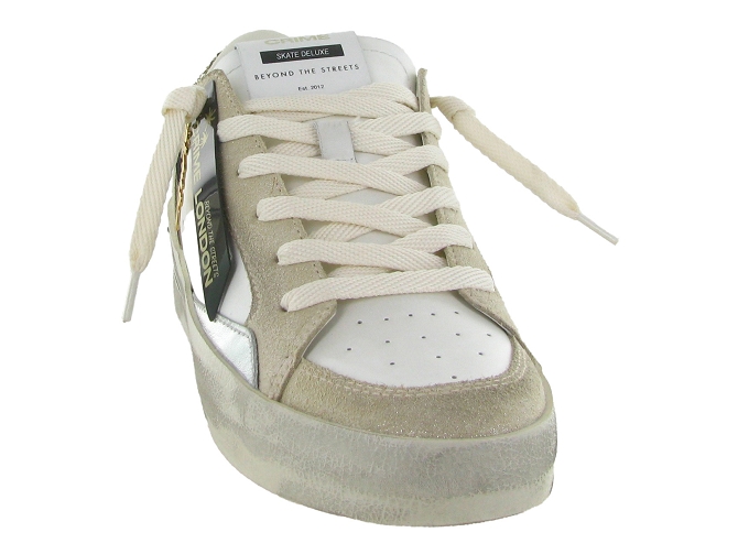 baskets et sneakers - Tendance - femme - Cuir - Beige - Crime london5851801_3