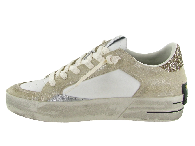 baskets et sneakers - Tendance - femme - Cuir - Beige - Crime london5851801_4