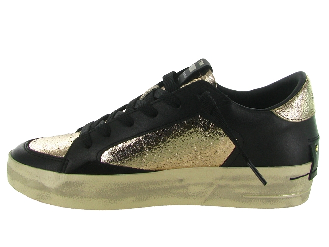 baskets et sneakers - Tendance - femme - Cuir - Noir - Crime london5851802_4